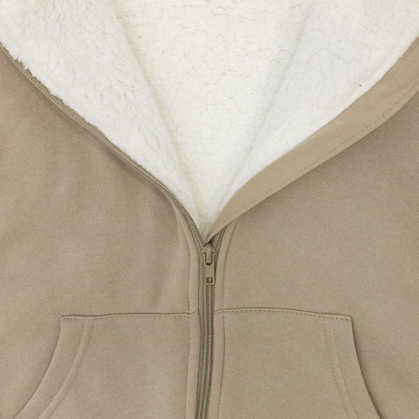 קפוצ'ון פרווה עם רוכסן