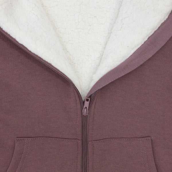 קפוצ'ון פרווה עם רוכסן