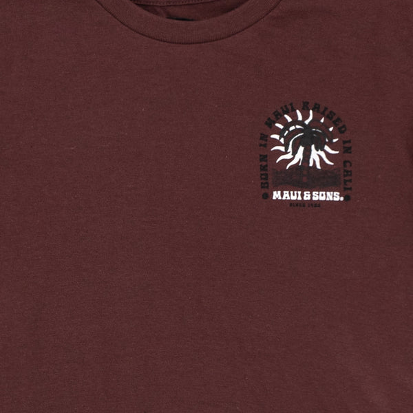 חולצה מודפסת Maui and Sons דו צדדית