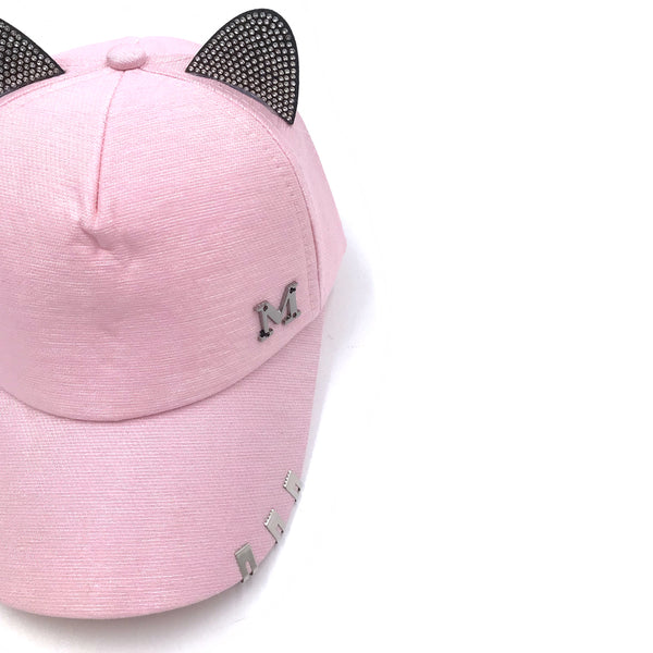 כובע מקושט אוזני חתול בנות