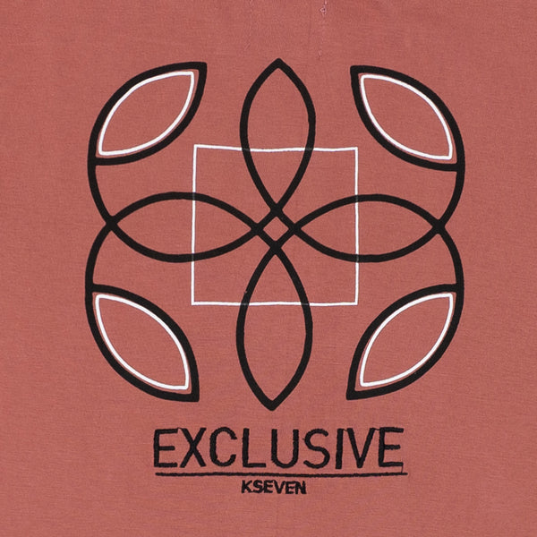 חולצה רקומה עם סיומת ריב