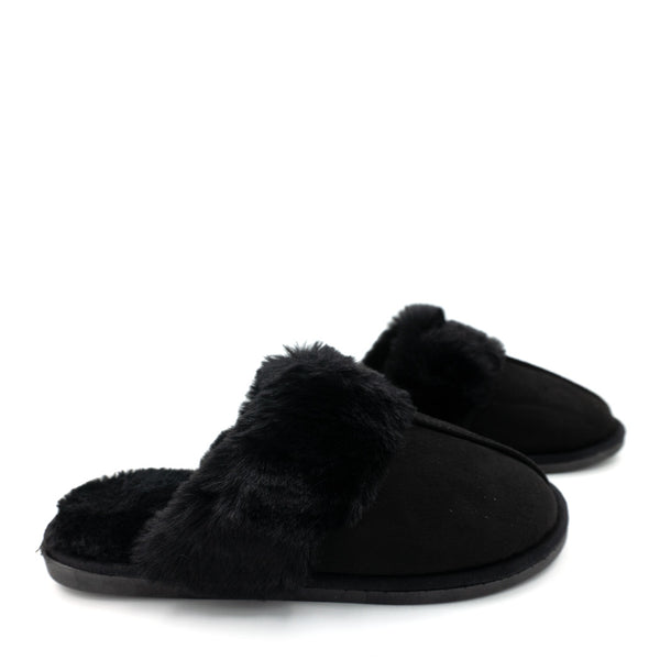 נעלי בית פרווה פתוחות