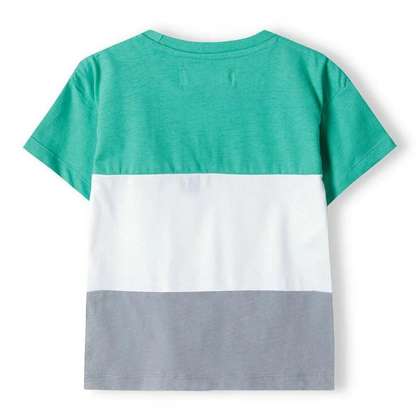 חליפת ג'רזי ירוק-לבן-אפור מינוטי תינוקות ופעוטים