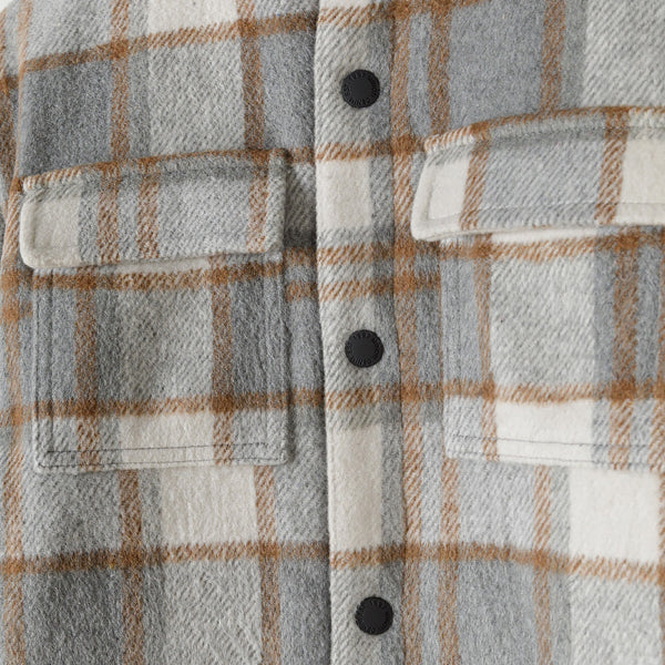 ג'קט מינוטי משבצות עבה פעוטים ובנים