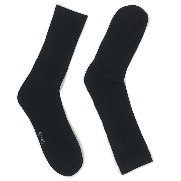 סט 10 גרבי ספורט שחורות גברים 40-46