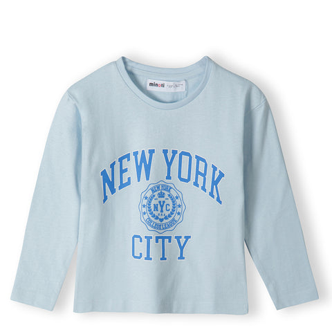 חולצת מעבר מינוטי New York City בנות 3-14Y