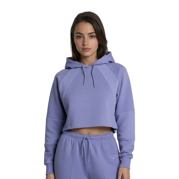 קפוצ'ון שילוב בד רקום Sport Couture נשים