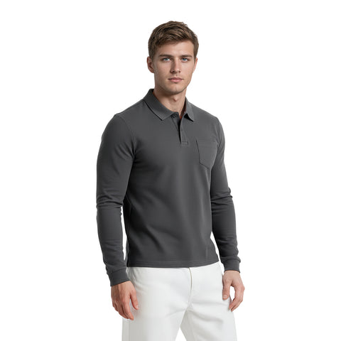 חולצת פולו K-Seven עם כיס גברים