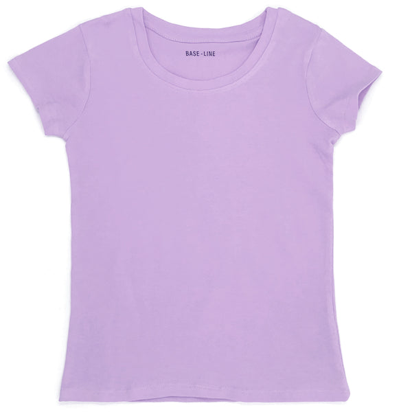 מארז 8 חולצות לייקרה צווארון עגול בנות