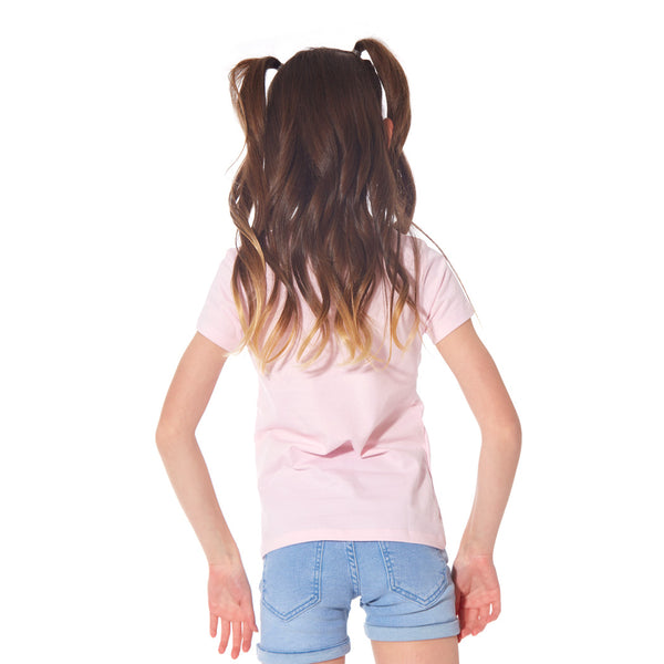 מארז 8 חולצות לייקרה צווארון עגול בנות