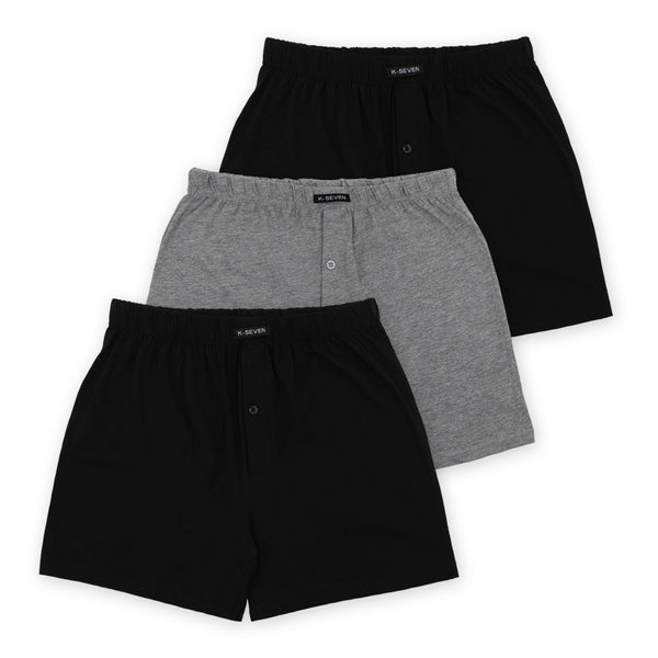 מארז 3 תחתוני בוקסר גזרה רחבה