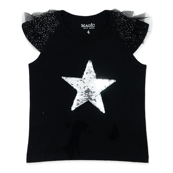 חליפת חצאית טול נצנצים