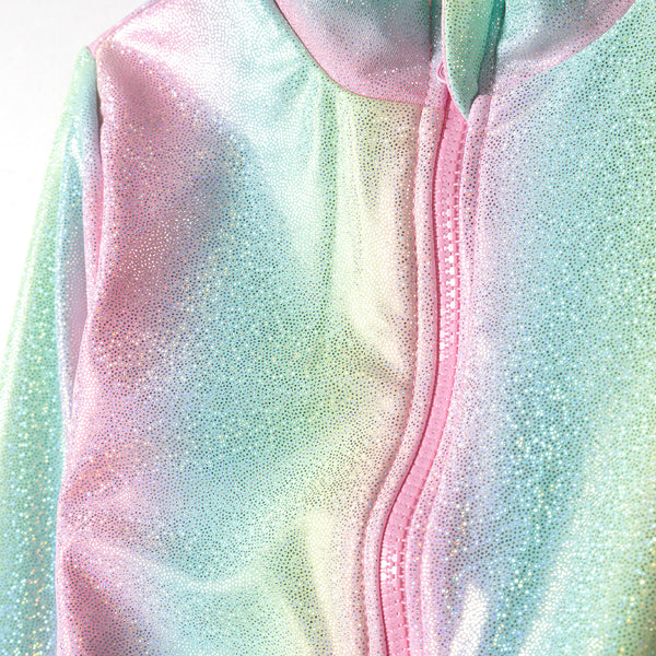 חליפת שחיה ארוכה הדפס טאי-דאי מבריק מינוטי בנות