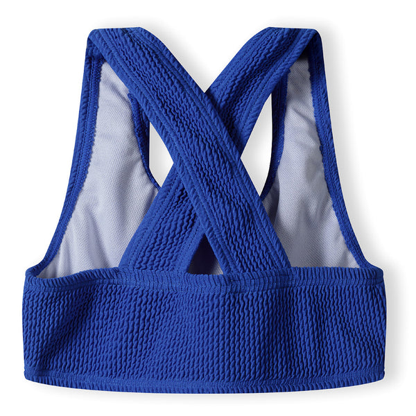 בגד ים מינוטי שני חלקים כחול רויאל בנות