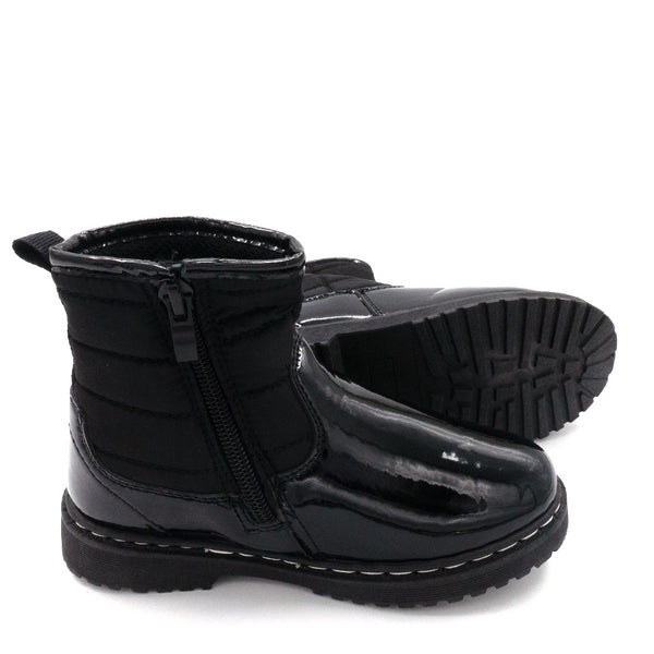 מגפי אופנה עם רוכסן