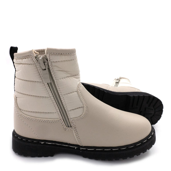 מגפי אופנה עם רוכסן