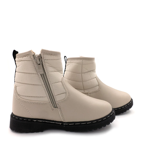 מגפי אופנה עם רוכסן