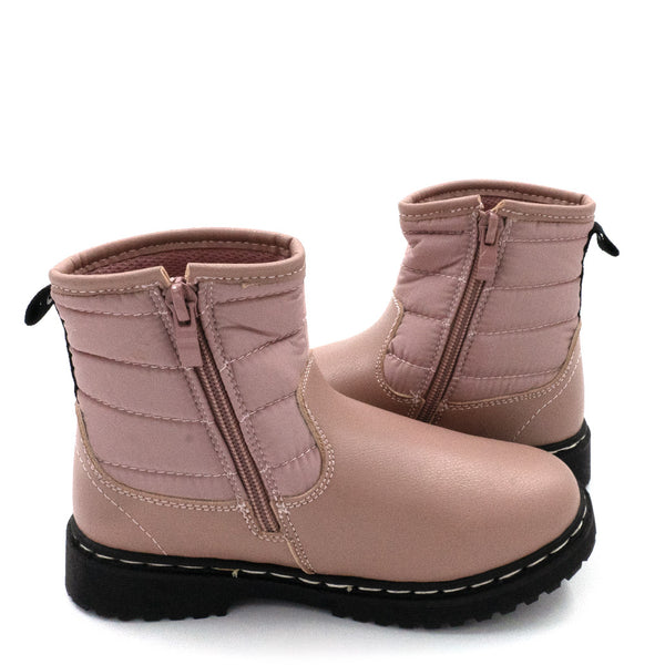 מגפי אופנה עם רוכסן