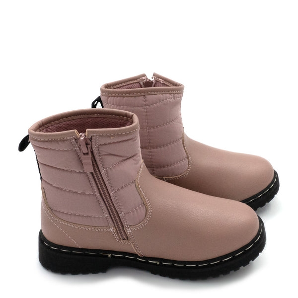 מגפי אופנה עם רוכסן