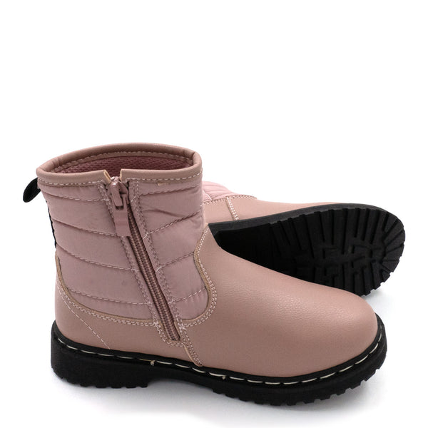 מגפי אופנה עם רוכסן