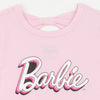 שמלה עם סרט קשירה בגב לוגו Barbie בנות 4-10