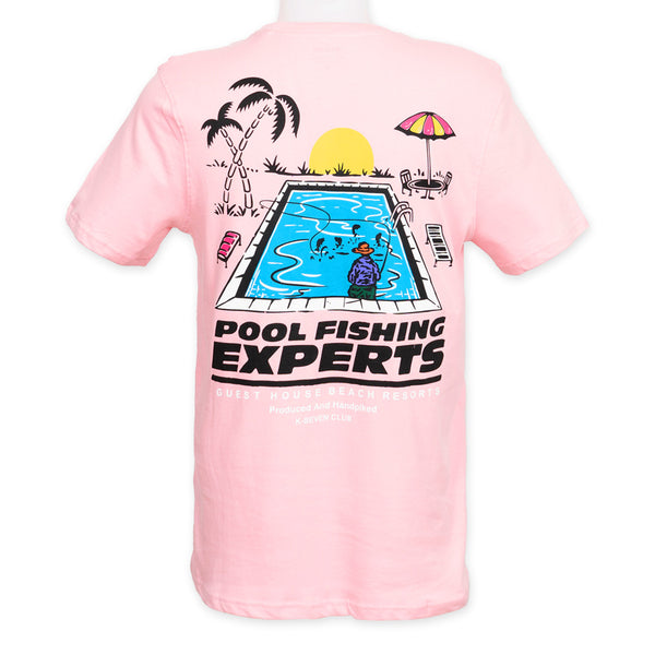 חולצה מודפסת דו צדדית Pool Fishing Experts גברים S-XXL