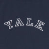 חולצה אוברסייז כחול-נייבי רקומה Yale גברים XS-XXL