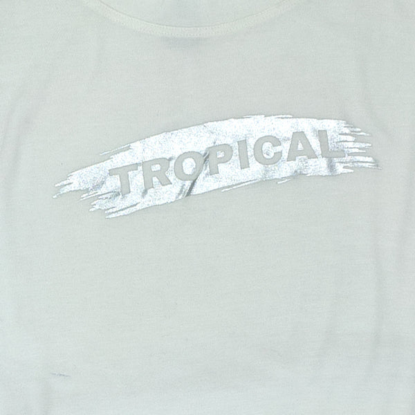 חולצת ויסקוזה עם כיווץ בשרוול