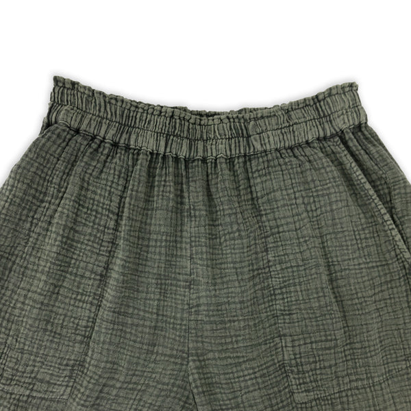 מכנס בד טטרה עם כיסים