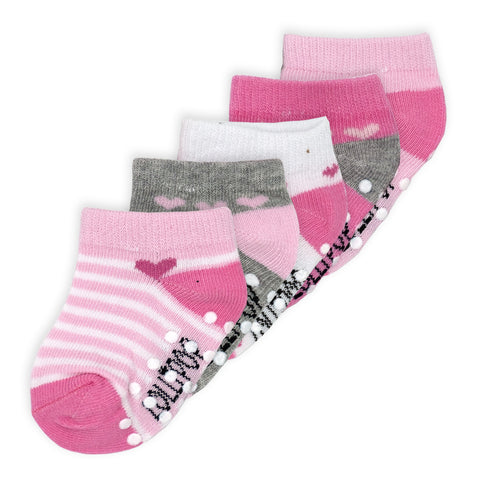 מארז 5 גרבי קרסוליות נגד החלקה