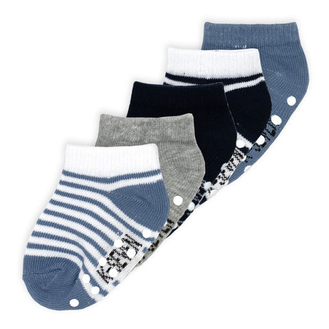 מארז 5 גרבי קרסוליות נגד החלקה