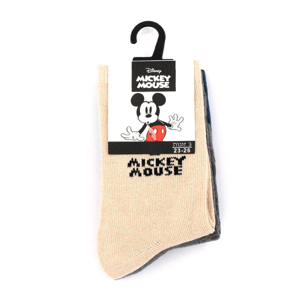 מארז 3 גרביים מיקי מאוס