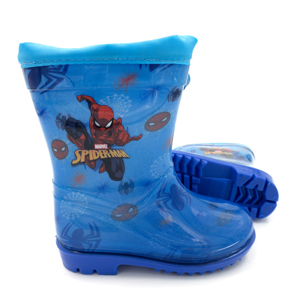 מגפי גשם גומי ספיידרמן עם סגירה