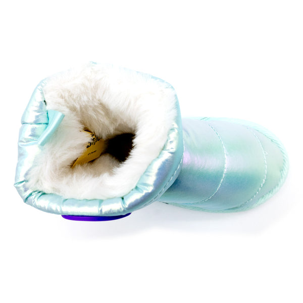 נעלי בית מגף פרווה סטיץ'