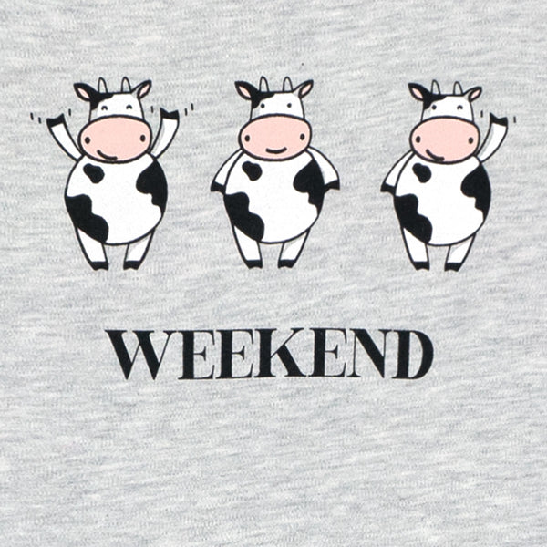 פיג'מה כותנה מודפסת