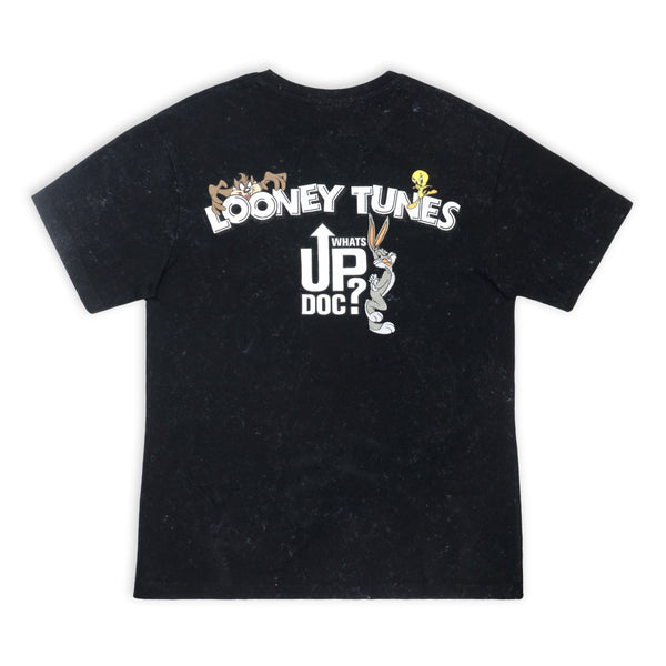 חולצת אוברסייז לוני טונז הדפס ורקמה