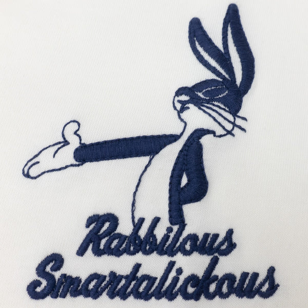 חולצת אוברסייז לוני טונז הדפס ורקמה