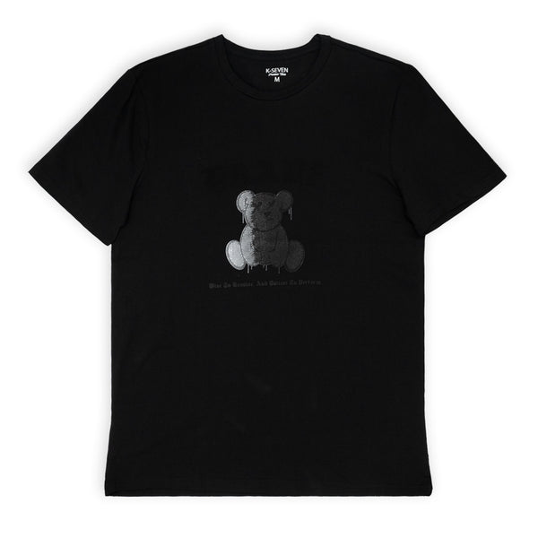 חולצת לייקרה עם הדפס מובלט