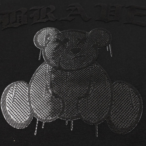 חולצת לייקרה עם הדפס מובלט