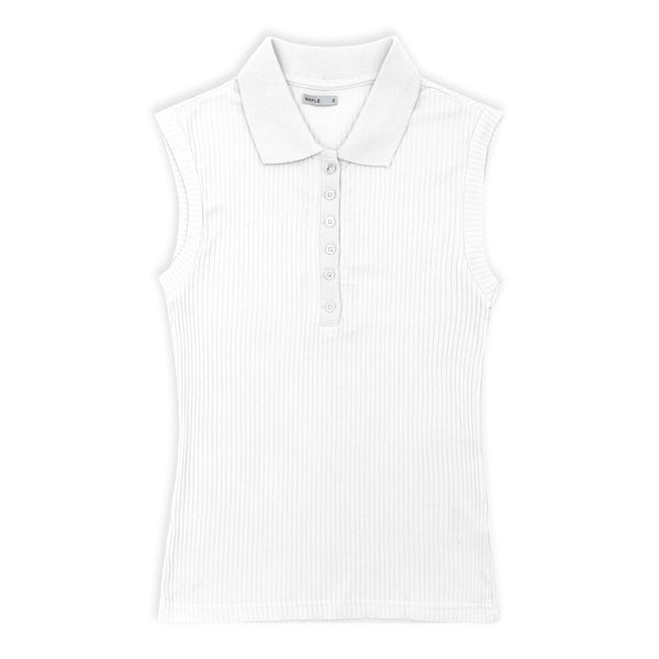 חולצת ריב צווארון וכפתורים