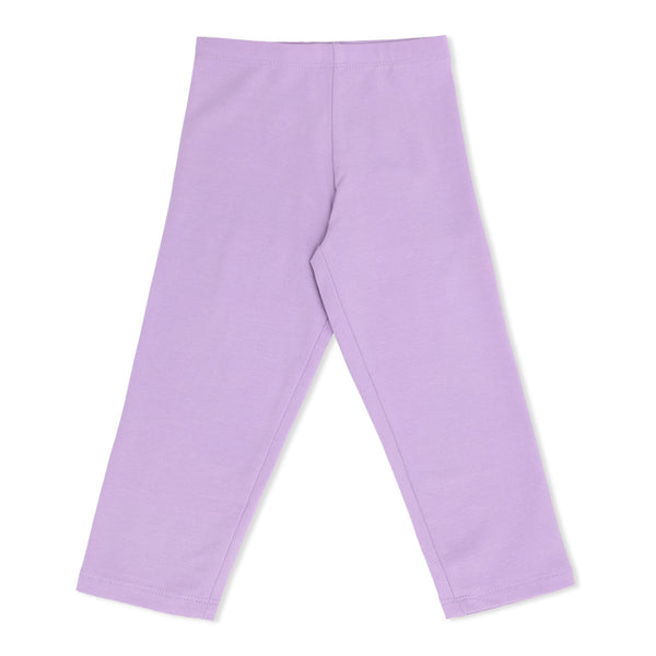 מארז 3 מכנסי טייץ אורך 7/8 סגול-שחור-חום בנות