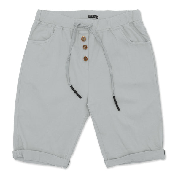 מכנסי שורט כפתורים