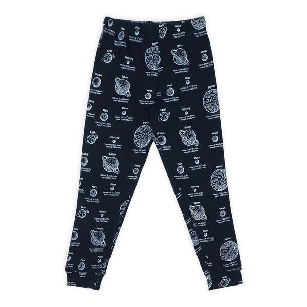 פיג'מה אינטרלוק אסטרונאוט