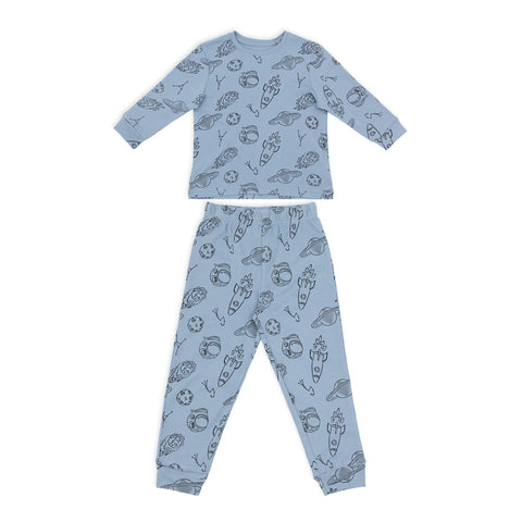 פיג'מה כותנה מודפסת