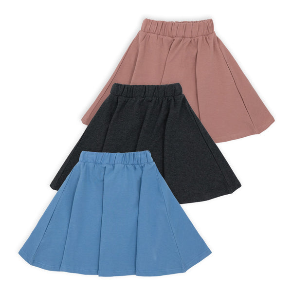 מארז 3 חצאיות ברך פרנץ' טרי