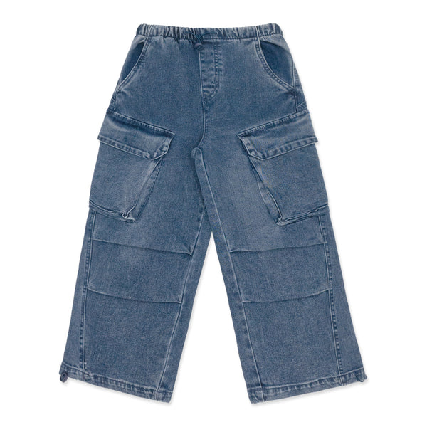 מכנס ג'ינס מדוגם