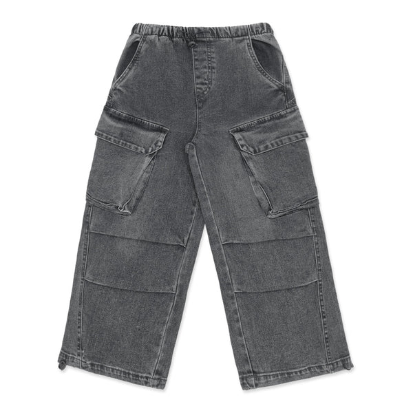 מכנס ג'ינס מדוגם