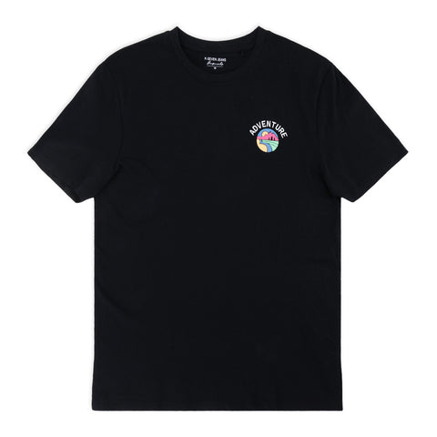 חולצה מודפסת דו צדדית