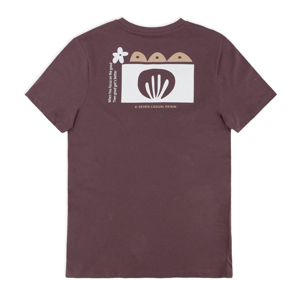 חולצה קצרה מודפסת משני צדדים