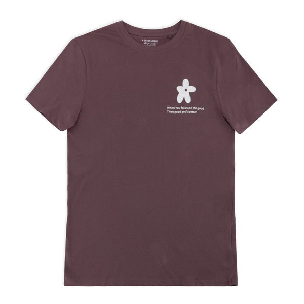 חולצה קצרה מודפסת משני צדדים